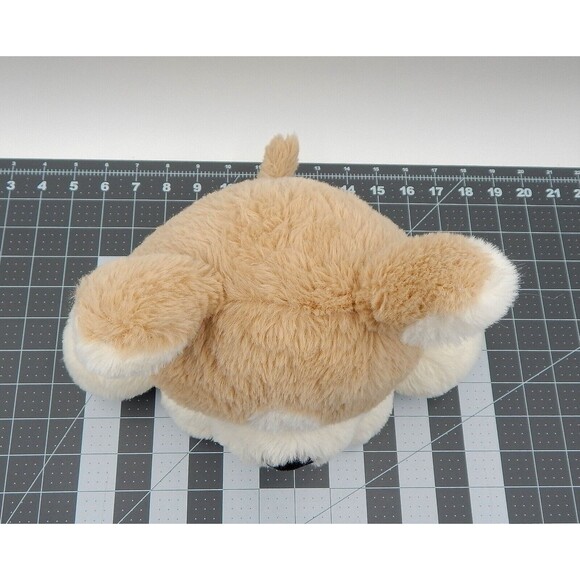 Spark Create Imagine Corgi Puppy Plush Dog 10 Inch Stuffed Animal White Tan - Picture 5 of 10